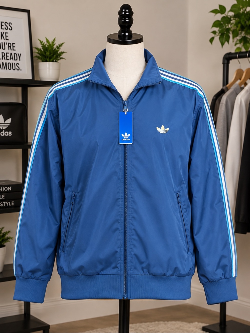 adidas Firebird TT Originals Full Zip Track Jacket KD3843 sizes XL, 2XL